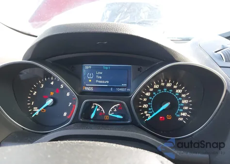 2014 Ford Escape Se из США, поврежденный, VIN 1FMCU0GX9EUD11538